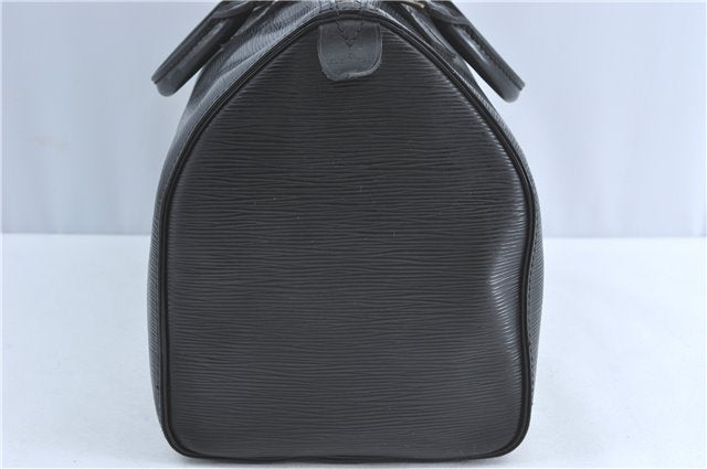 Authentic Louis Vuitton Epi Speedy 35 Hand Boston Bag Black M42992 LV J0600
