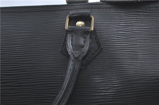 Authentic Louis Vuitton Epi Speedy 35 Hand Boston Bag Black M42992 LV J0600