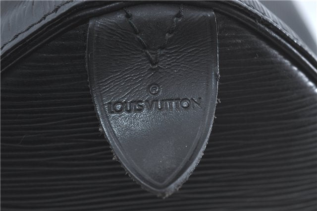 Authentic Louis Vuitton Epi Speedy 35 Hand Boston Bag Black M42992 LV J0600