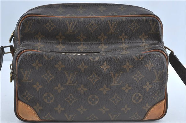 Authentic Louis Vuitton Monogram Nile Shoulder Cross Body Bag M45244 LV J0601