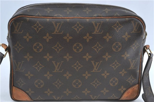 Authentic Louis Vuitton Monogram Nile Shoulder Cross Body Bag M45244 LV J0601