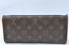 Authentic Louis Vuitton Monogram Pochette Twin GM Shoulder Bag M51852 LV J0603