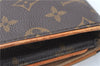 Authentic Louis Vuitton Monogram Pochette Twin GM Shoulder Bag M51852 LV J0603