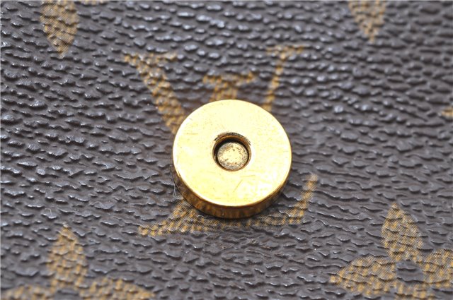 Authentic Louis Vuitton Monogram Pochette Twin GM Shoulder Bag M51852 LV J0603