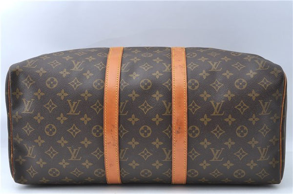 Authentic Louis Vuitton Monogram Keepall 45 Travel Boston Bag M41428 LV J0605