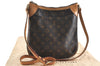 Auth Louis Vuitton Monogram Odeon PM Shoulder Cross Body Bag M56390 LV J0606