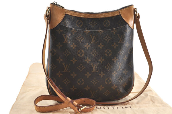 Auth Louis Vuitton Monogram Odeon PM Shoulder Cross Body Bag M56390 LV J0606