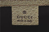 Authentic GUCCI Shoulder Tote Bag GG Canvas Leather 124260 Beige J0607