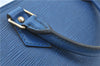 Authentic Louis Vuitton Epi Speedy 30 Hand Boston Bag Blue M43005 LV J0614