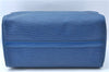 Authentic Louis Vuitton Epi Speedy 30 Hand Boston Bag Blue M43005 LV J0614