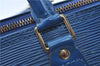 Authentic Louis Vuitton Epi Speedy 30 Hand Boston Bag Blue M43005 LV J0614