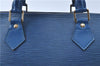 Authentic Louis Vuitton Epi Speedy 30 Hand Boston Bag Blue M43005 LV J0614
