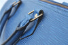 Authentic Louis Vuitton Epi Speedy 30 Hand Boston Bag Blue M43005 LV J0614
