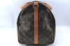 Auth Louis Vuitton Monogram Keepall Bandouliere 55 Boston Bag M41414 LV J0617