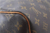 Auth Louis Vuitton Monogram Keepall Bandouliere 55 Boston Bag M41414 LV J0617