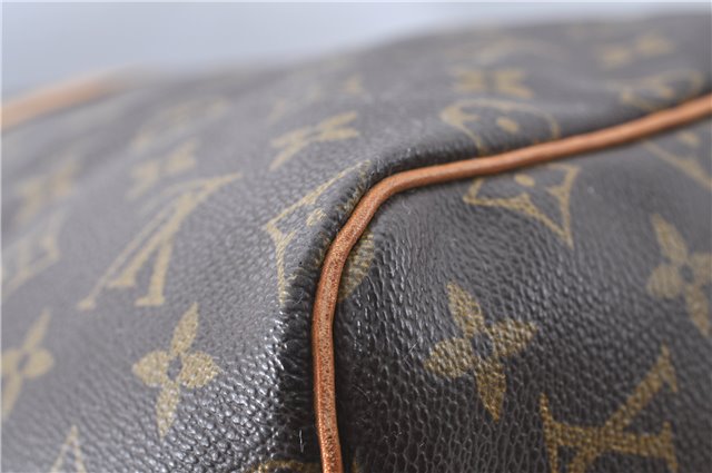 Auth Louis Vuitton Monogram Keepall Bandouliere 55 Boston Bag M41414 LV J0617