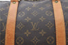 Auth Louis Vuitton Monogram Keepall Bandouliere 55 Boston Bag M41414 LV J0617