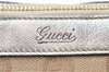 Authentic GUCCI Tote Hand Bag GG Canvas Leather 141471 Beige Gold J0619