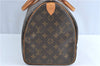 Authentic Louis Vuitton Monogram Speedy 35 Hand Boston Bag M41524 LV J0622