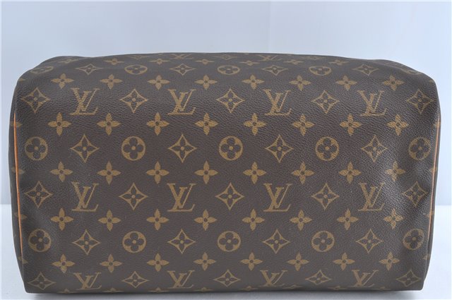 Authentic Louis Vuitton Monogram Speedy 35 Hand Boston Bag M41524 LV J0622