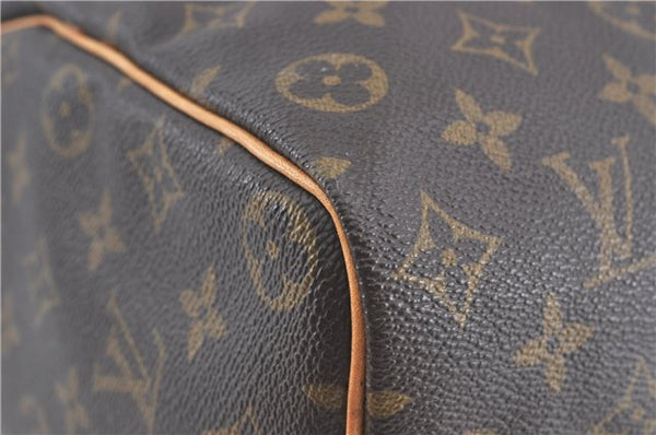 Authentic Louis Vuitton Monogram Speedy 35 Hand Boston Bag M41524 LV J0622