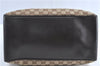 Authentic GUCCI Shoulder Tote Bag GG Canvas Leather 109141 Brown J0623