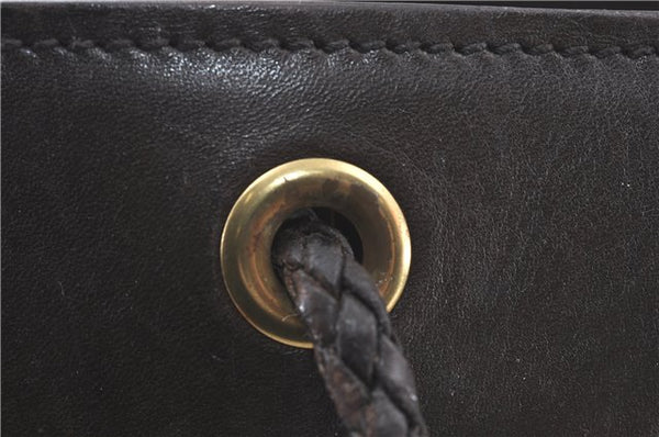 Authentic GUCCI Shoulder Tote Bag GG Canvas Leather 109141 Brown J0623