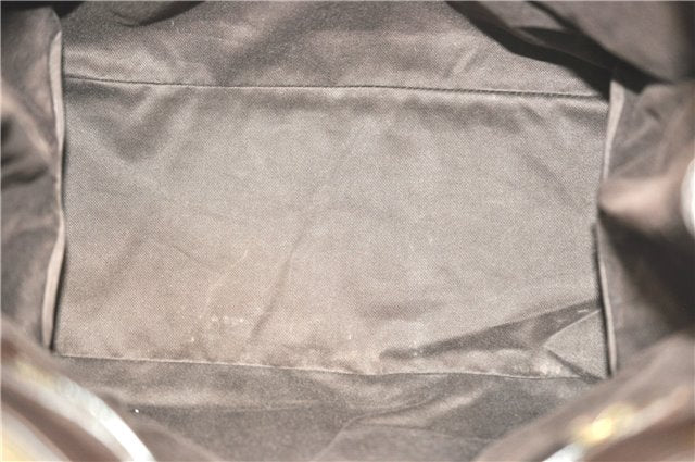 Authentic GUCCI Shoulder Tote Bag GG Canvas Leather 109141 Brown J0623