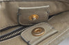 Authentic MIU MIU Leather Hand Tote Bag Purse Light Gray J0624