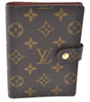 Authentic Louis Vuitton Monogram Agenda PM Day Planner Cover R20005 LV J0634