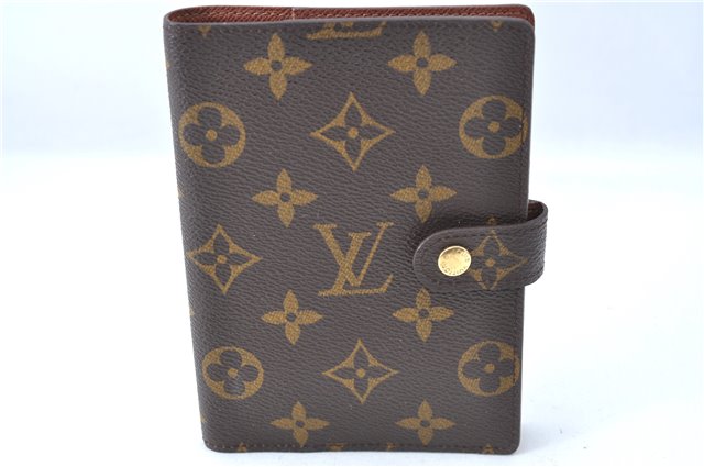 Authentic Louis Vuitton Monogram Agenda PM Day Planner Cover R20005 LV J0634