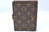 Authentic Louis Vuitton Monogram Agenda PM Day Planner Cover R20005 LV J0634