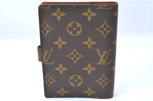 Authentic Louis Vuitton Monogram Agenda PM Day Planner Cover R20005 LV J0634