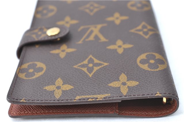 Authentic Louis Vuitton Monogram Agenda PM Day Planner Cover R20005 LV J0634