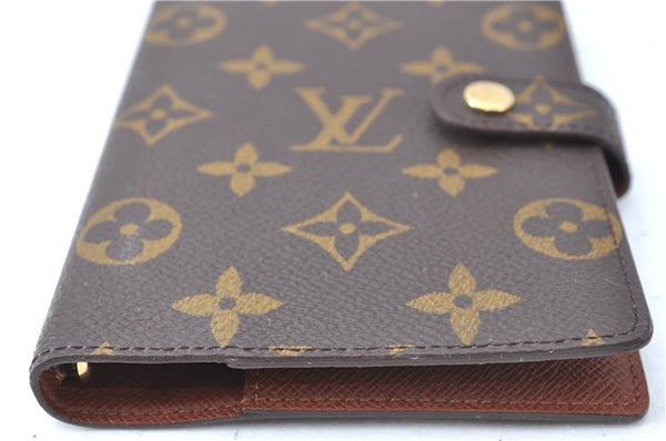Authentic Louis Vuitton Monogram Agenda PM Day Planner Cover R20005 LV J0634