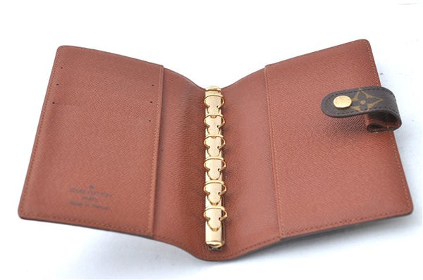 Authentic Louis Vuitton Monogram Agenda PM Day Planner Cover R20005 LV J0634