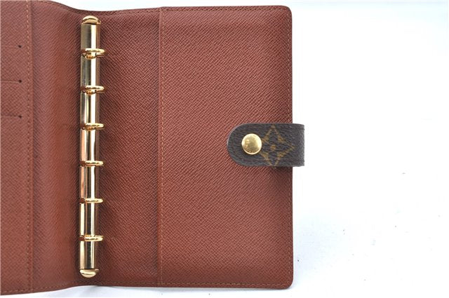 Authentic Louis Vuitton Monogram Agenda PM Day Planner Cover R20005 LV J0634