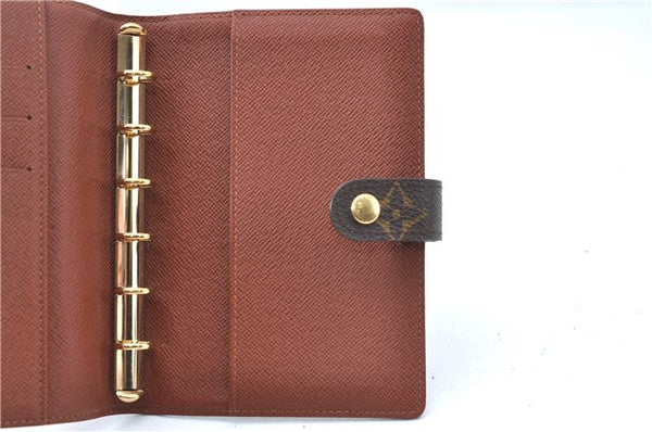 Authentic Louis Vuitton Monogram Agenda PM Day Planner Cover R20005 LV J0634