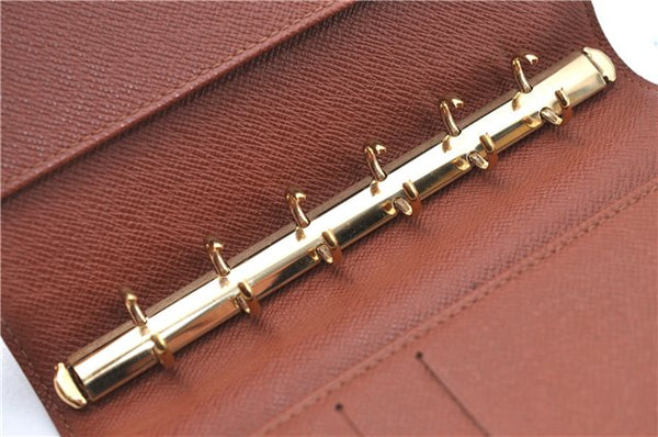 Authentic Louis Vuitton Monogram Agenda PM Day Planner Cover R20005 LV J0634
