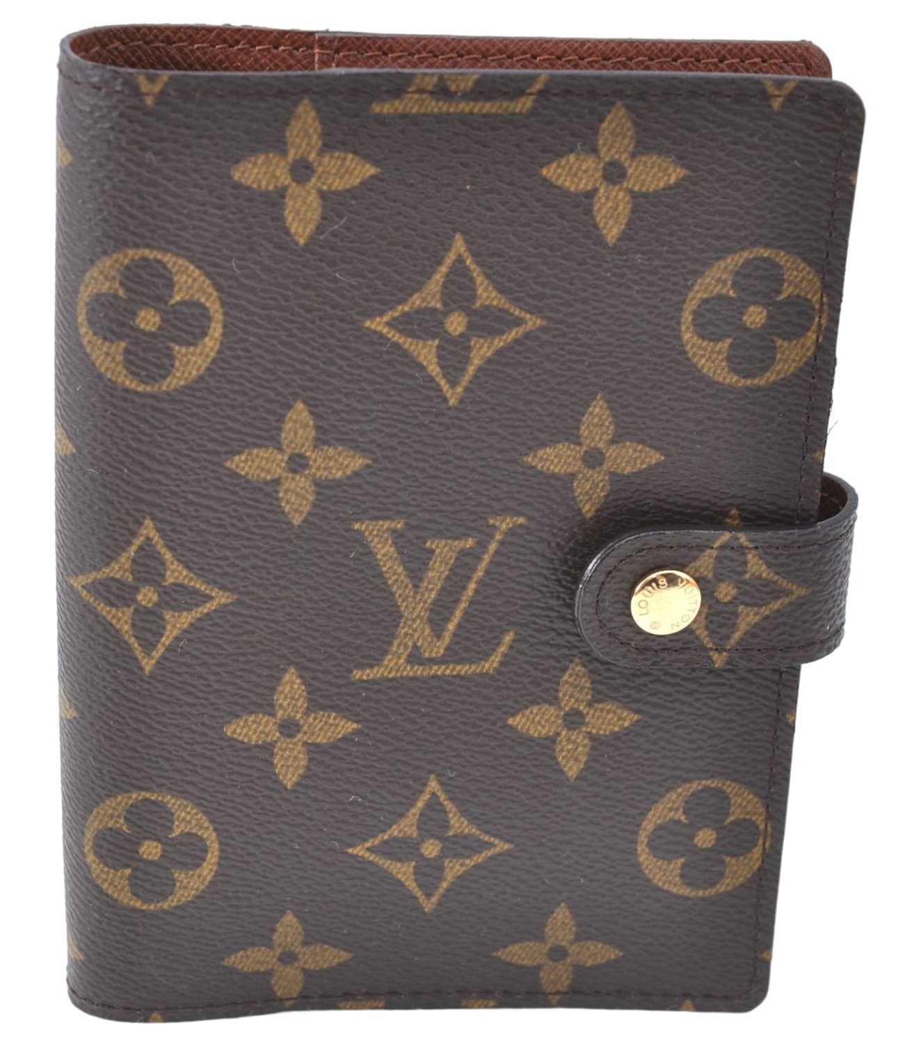 Authentic Louis Vuitton Monogram Agenda PM Day Planner Cover R20005 LV J0635
