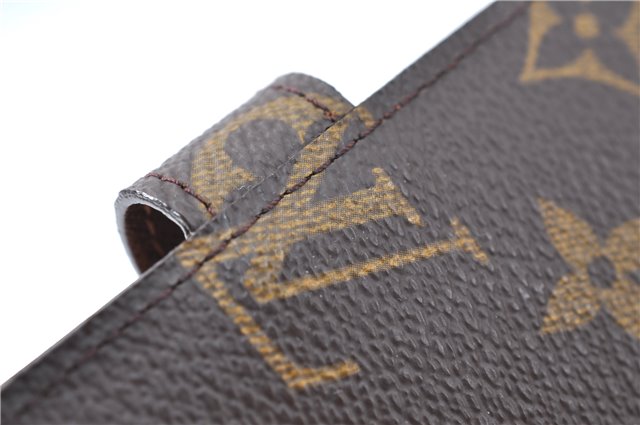 Authentic Louis Vuitton Monogram Agenda PM Day Planner Cover R20005 LV J0635