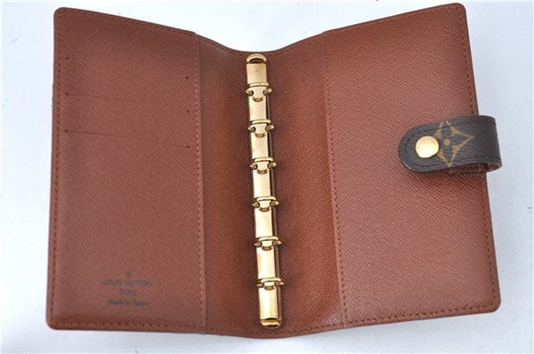 Authentic Louis Vuitton Monogram Agenda PM Day Planner Cover R20005 LV J0635