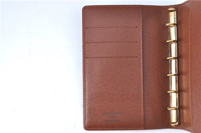Authentic Louis Vuitton Monogram Agenda PM Day Planner Cover R20005 LV J0635