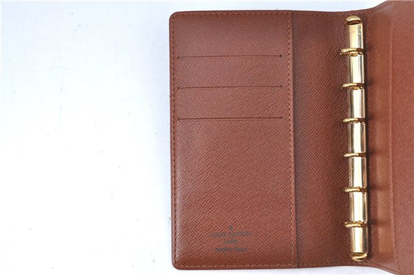 Authentic Louis Vuitton Monogram Agenda PM Day Planner Cover R20005 LV J0635