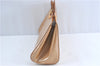 Authentic Louis Vuitton Vernis Roxbury Drive 2Way Hand Bag Beige M91372 LV J0638