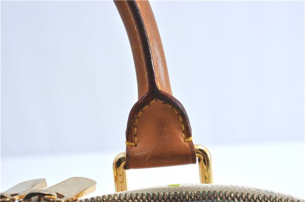 Auth Louis Vuitton Monogram Multicolor Alma PM Hand Bag White M92647 LV J0640