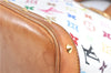 Auth Louis Vuitton Monogram Multicolor Alma PM Hand Bag White M92647 LV J0640