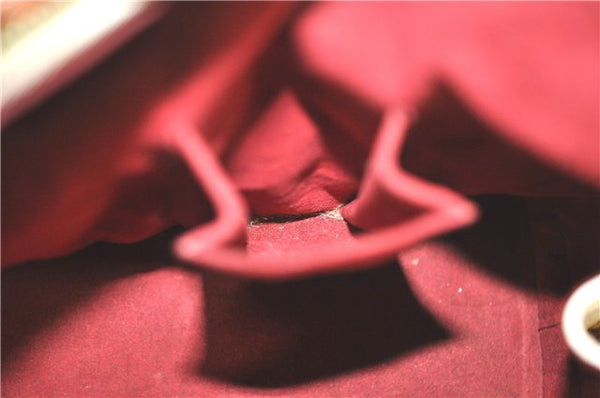 Auth Louis Vuitton Monogram Multicolor Alma PM Hand Bag White M92647 LV J0640