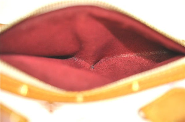 Auth Louis Vuitton Monogram Multicolor Alma PM Hand Bag White M92647 LV J0640