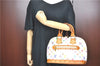 Auth Louis Vuitton Monogram Multicolor Alma PM Hand Bag White M92647 LV J0640